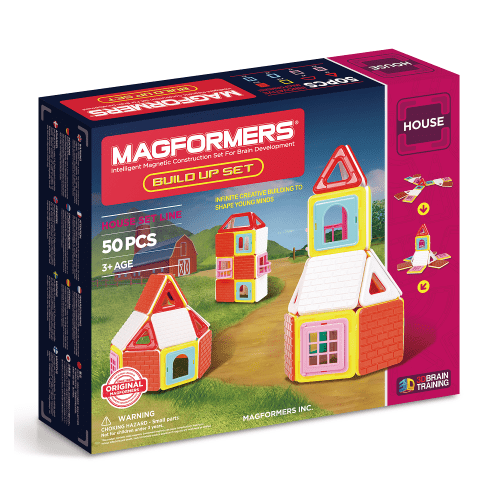 Build Up Set 50 Piece Set by Magformers Presents of Mind