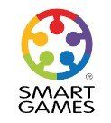 Colourfull circular logo and title of Smart Games