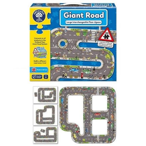 Giant Road Floor Jigsaw By Orchard Toys Presents Of Mind