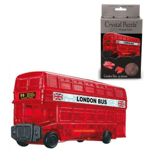 3D Crystal Puzzle London Bus | Presents of Mind