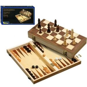 47x51 cm Psoradia Backgammon Board Nerd Brett Checkers Holz Tavla Handarbeit NEU 