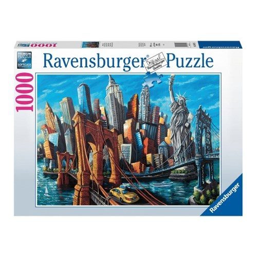 Welcome to New York 1000 Piece Puzzle by Ravensburger Presents