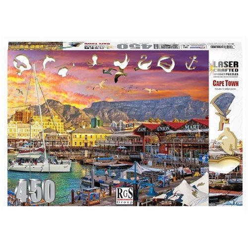 Cape Town 450 Piece Wooden Widget Puzzle Presents of Mind