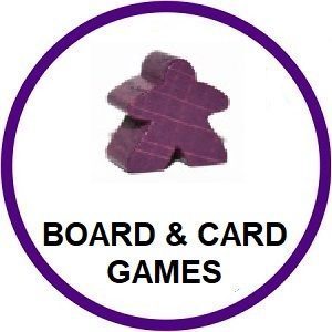 Board games and card games meeple