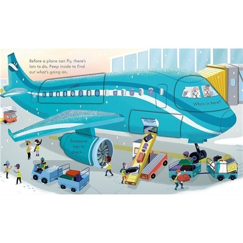 Peep Inside How A Plane Works by Usborne | Presents of Mind