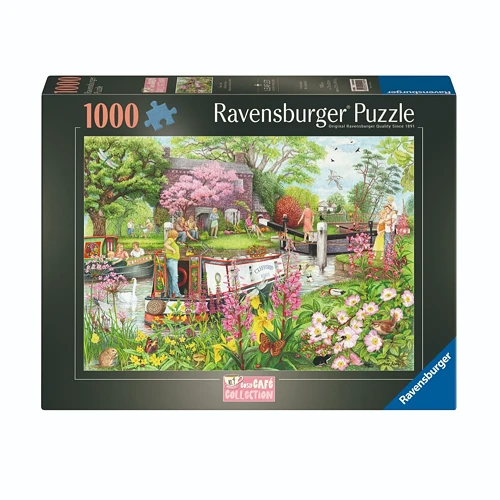 Cosy Cafe Collection No.4 River Cafe 1000 Piece Puzzle by Ravensburger.webp 32639